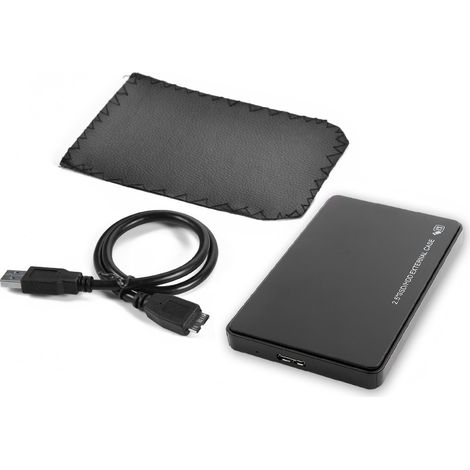 Boîtier externe USB 3.0 vers SATA 3.0 2,5 pouces pour disque dur SSD HDD, montage sans outil, étui de protection (1/5)