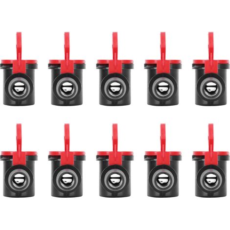 Packung mit 10 1/2-Zoll-Schlauchanschlussstücken für Bewässerungsanlagen, Inline-Ventil für Gartenschlauchverbinder. (1/5)