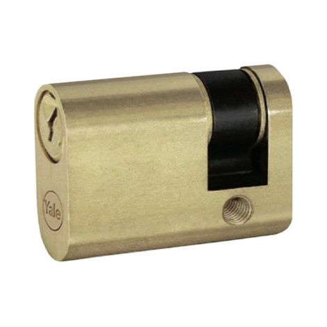 Cilindro Yale singolo 27-13 mm inox – N0903002000