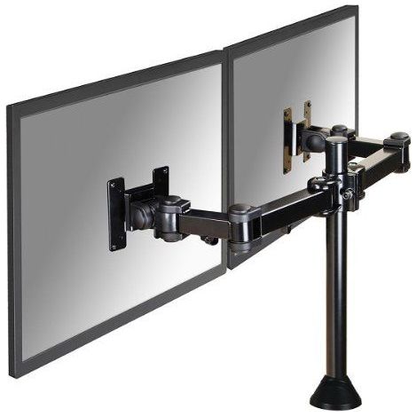 Neomounts FPMA-D960DG Flachbildschirm-Tischhalterung 68,6 cm (27") Schwarz Tisch/Bank (1/5)