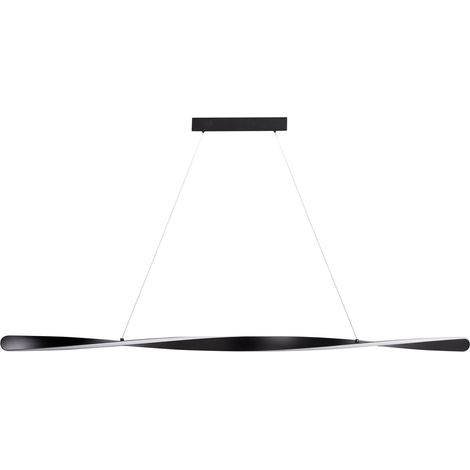 LED Hängeleuchte MAHOI Metall Schwarz (1/5)