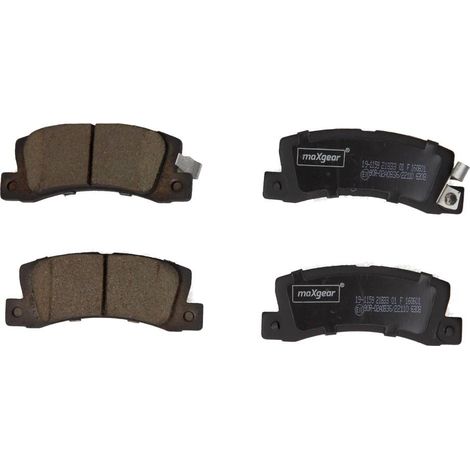 PLAQUETTES DE FREIN ARRIÈRE MAXGEAR TOYOTA AVENSIS 97-01/COROLLA E11 -01/CAMRY 01-