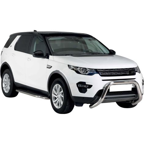 Pare-buffle Avant pour Land Rover Discovery Sport 2014-2018 76 mm en Acier Gris