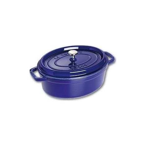 Staub 40510-288-0 Cocotte Ovale in Ghisa Smaltata 4,2 L colore Blu Scuro