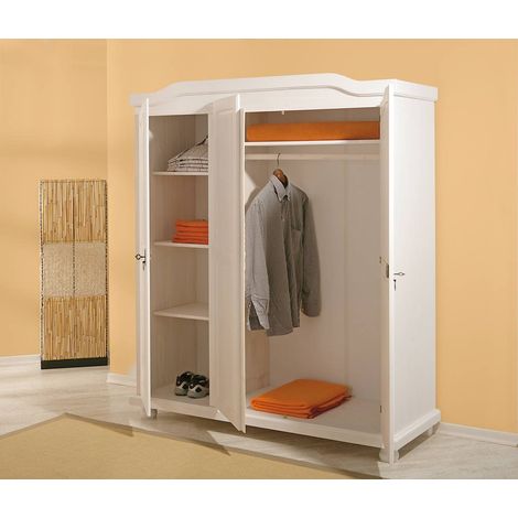 Guardaroba 3 ante\ - Bianco 150x180h cm (1/5)