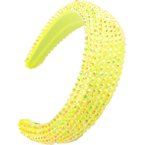 Headband Bijou - Bandeau Crystaux Épais - Pour Soirée Formelle Mariage Fête - Taille Unique - 1 Pièce (1/5)