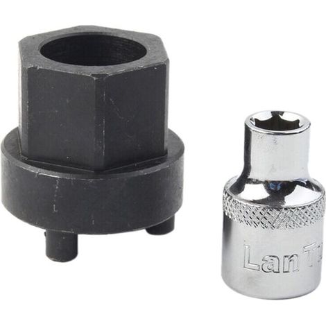 Herramienta para desmontar el cubo del embrague del compresor del aire acondicionado, juego de 2 piezas, accesorios 5Se12C (1/4)