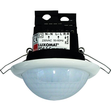 B.E.G. BRÜCK PD4-SK-DE, DÉTECTEUR DE PRÉSENCE 360, MAX.REACH : 40 M, IP20, 92444 (1/4)