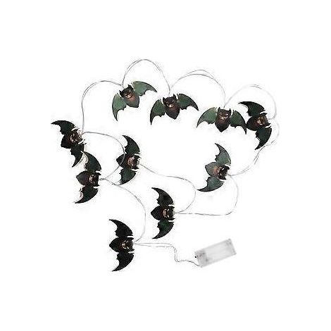 ensemble d'accessoires lumineux LED pour Halloween, lampe à piles à monter soi-même, guirlande lumineuse pour jardin (1/4)