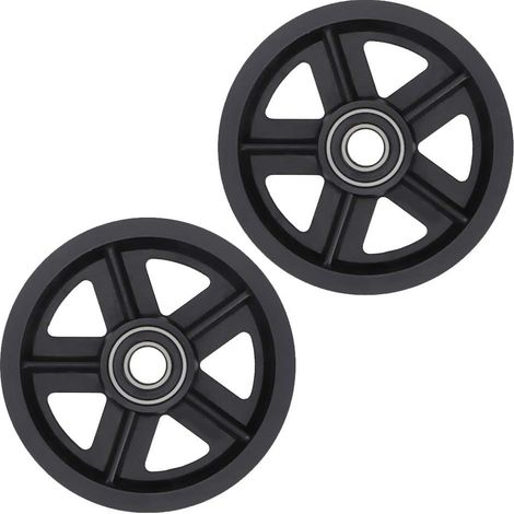Poulie pour portail coulissant, 2 pièces, kit de suspension à (1/5)