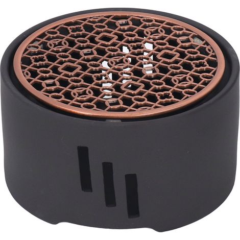 Kit chauffe-théière avec tapis couleur bronze, outil fonctionnel et pratique pour maintenir au chaud le thé et le café. (1/5)