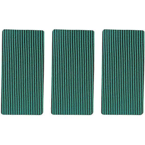 Hier ein Titelvorschlag auf Französisch (maximal 190 Zeichen): Set mit 3 grünen Reparaturflicken für Poolnetze, Sicherheitsflicken für Poolabdeckungen, 20 x 30 cm, reißfestes Netzgewebe