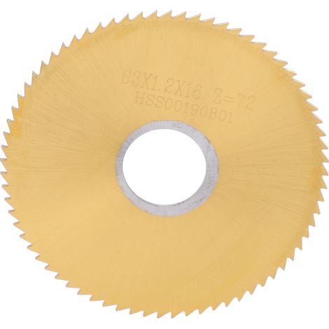 Disque de sciage rotatif mandrin perceuse 63x1.2mm lame carbure titane coupe circulaire (1/5)