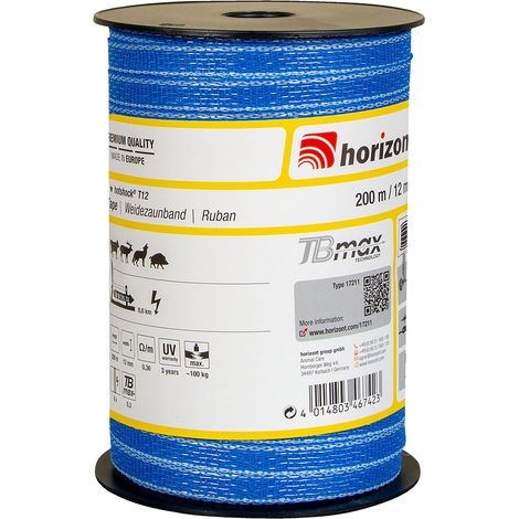 Ruban bleu HOTSHOCK T12 200 m HORIZONT (1/4)