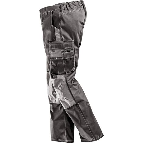 safety&more Arbeitshose NITRO schwarz/grau Hose
