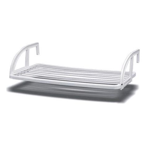 Stendibiancheria stendino in resina per balcone 110x60 cm stendipanni bucato