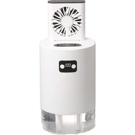 Tragbarer Mini-Luftbefeuchter mit Zerstäuberfunktion – 1000 ml großes Fassungsvermögen, kreativer, ausziehbarer Luftbefeuchter mit Aromadiffusor und Kühlfunktion