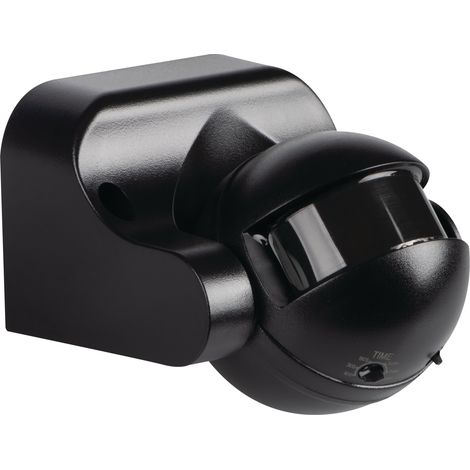 Sensore movimento PIR esterno IP44 nero 12m Kanlux (1/4)