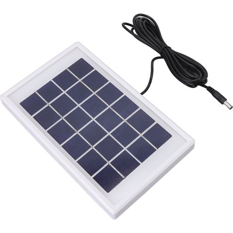 Panneau solaire 3W 6V à haut rendement de conversion, semi-flexible, en silicium polycristallin, pour voitures, navires et plantations. (1/5)