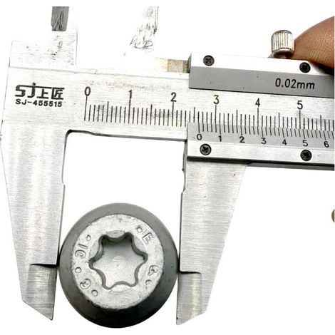 440547 convient aux boulons d'étrier de frein Peugeot 206, 208, 3008, 301, 307, 408 et Citroën C3, boulons haute résistance C4, utilisés pour fixer les étriers de frein, avec adhésif anti-desserrage. (1/4)