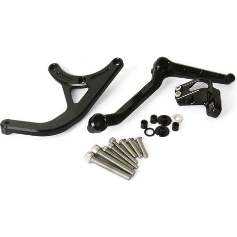 Kit de montaje de amortiguador estabilizador de dirección ajustable para motocicleta Multistrada V4 S V4 PIKES, color negro. (1/2)