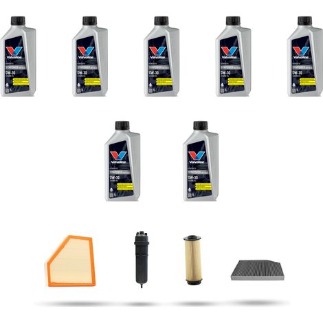 Kit tagliando 4 FILTRI e 7L OLIO compatibile con Bmw serie 4 (G22,G23 G80) 430d hybrid 210kw dal 2021 (1/5)