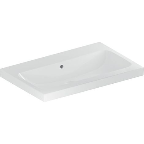 Geberit iCon Light lavabo, 75 cm x 48 cm, sans trou pour (1/3)