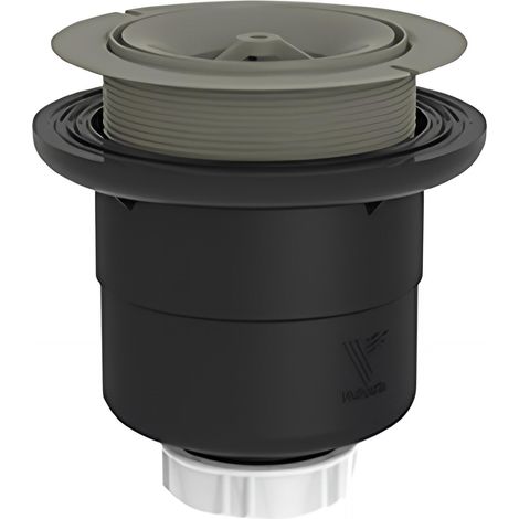 Valentin – Bonde de douche verticale 90 mm – Drainage optimal sans capot – Pour salles de bain et douches – Installation facile (1/4)