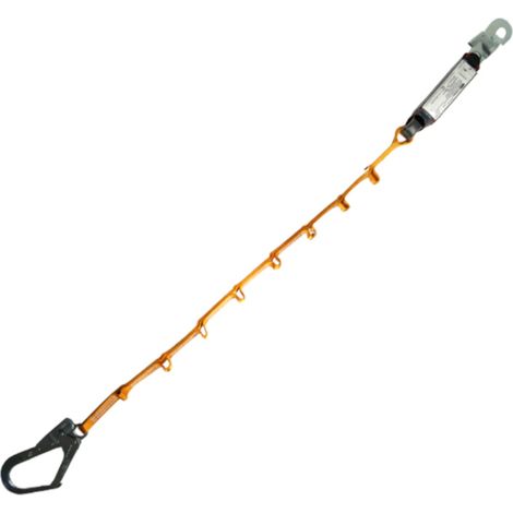 CLIMAX Bandfalldämpfer 1,45m mit 2 autom. Haken aus legierten Stahl (1/5)