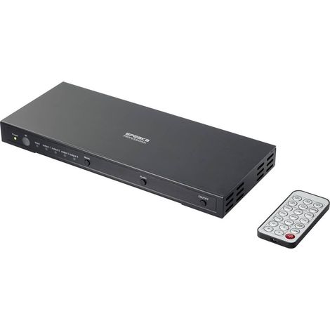 SpeaKa Professional 1+4 ports Switch HDMI UHD 4K @ 60 Hz (1/4)