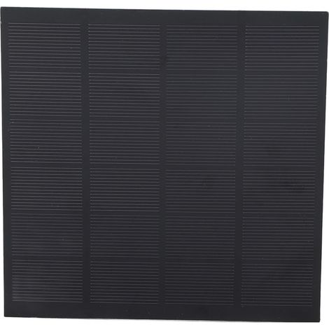 Panneau solaire portable 3W 6V en silicone pour éclairage de jardin extérieur (1/5)