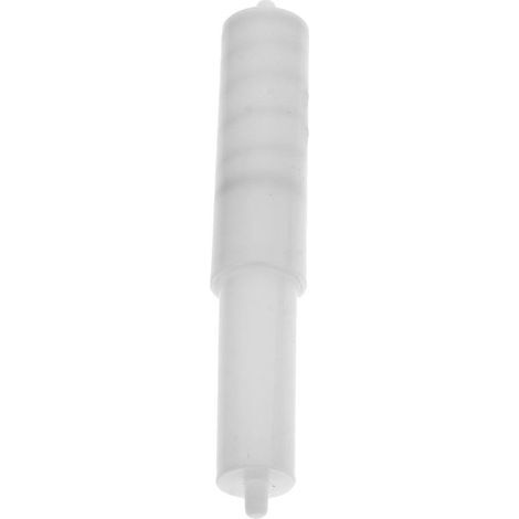 Barre de papier toilette, support de papier toilette, rouleau à ressort, tige de rechange, axe de boîte à mouchoirs-14.50X2.00X2.00CM-White (1/4)