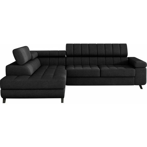 Canapé d'angle Comfivo Agnus, Velo 637, Disponible, 264x203x73cm, 0