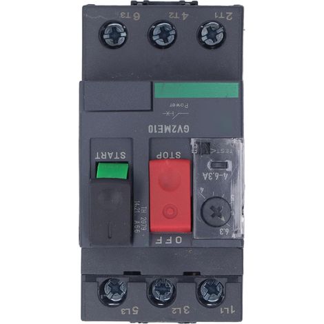Bouton Manuel de Démarreur de Moteur pour la Protection de Début de Moteur Disjoncteur de Moteur AC690V avec la Protection Magnétique Thermique de Surcharge (GV2-ME10 4-6,3A) (1/5)