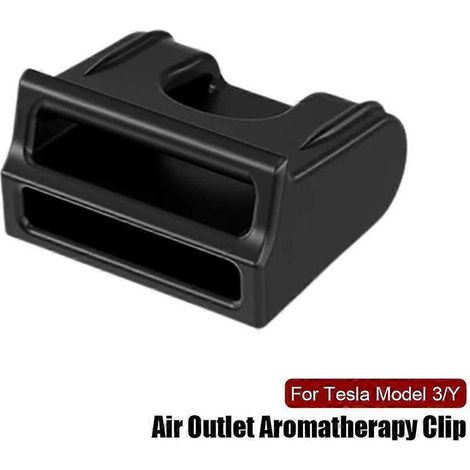 Clip de diffusion d'huiles essentielles pour Tesla Model Y/3 - Support de clip de diffusion d'huiles essentielles pour l'intérieur de la voiture électrique Tesla Model 3/Y (1/5)