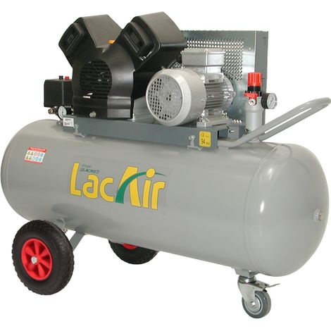 Mobiler TwinAir-Kompressor 28/150T LACME 28 m³/h dreiphasig 150L 11 bar - 463400