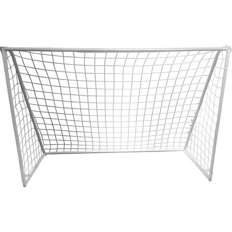 Porta Calcio da Giardino per Bambini in Metallo Rete Impermeabile