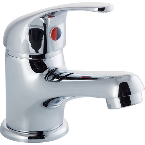 Luxury Modern Standard Mono Basin Mixer - Chrome