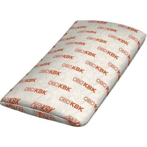 Cojín de protección contra incendios obo-bettermann kbk-1 dimensiones 43x13x8 cm