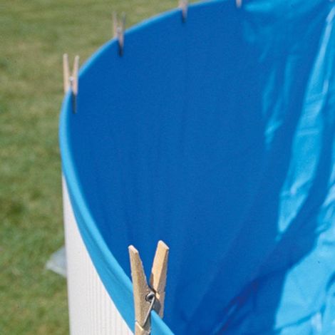 Liner Gre color azul Ø 400x90 para piscinas redondas. (1/3)