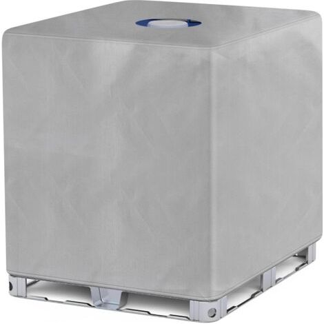 Tarpaulin for 1000L Tank, 420D Water Tank Cover, Sun Protection Tarpaulin for IBC Rainwater Tank, Dustproof, UV-resistant, Protective Cover, Protective Tarpaulin (116 x 100 x 12
