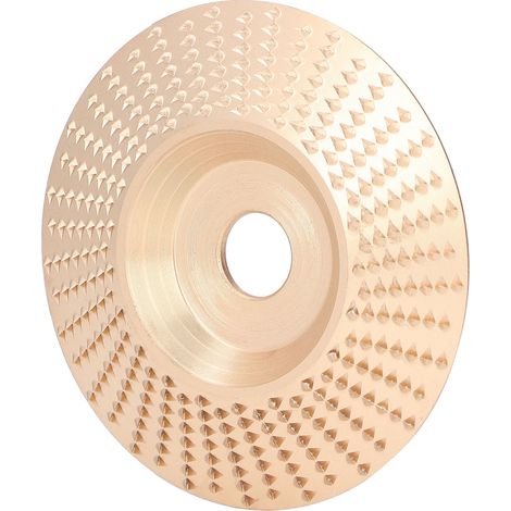 Disque de meulage et façonnage en carbure de tungstène 100mm pour meuleuse d'angle, travail du bois et métal (1/5)