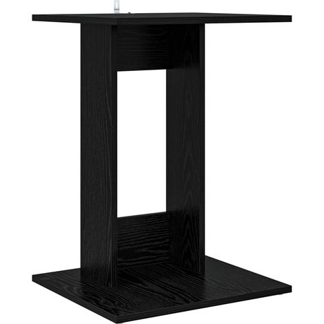 Maison Exclusive - Tavolo laterale Rovere Nero 45 x 40 x 62,5 cm Legno multistrato