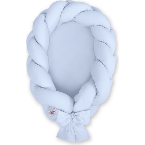 Coccolone per neonati intrecciato 2 in 1 - blu
