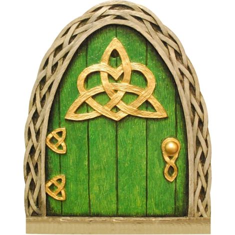 Porte de Fée Miniature, Accessoires Miniatures de Jardin Féerique pour Les Arbres Muraux de Chambre d'enfants (9) (1/5)