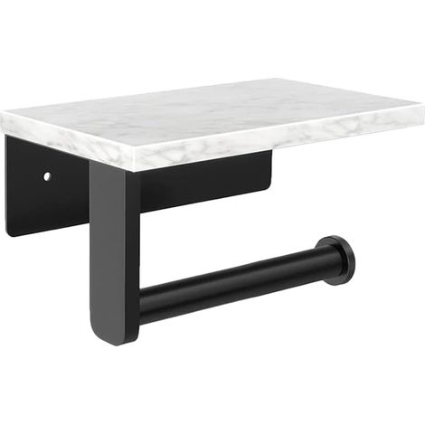 Stainless Steel Toilet Paper Holder and Marble Design (1/5)