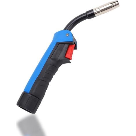 Testa della pistola per saldatura, punta a torsione 15AK Accessorio per tronchese per saldatura MIG Corpo della torcia di ricambio Torcia di ricambio Macchina per saldatura a gas di anidride carbonica