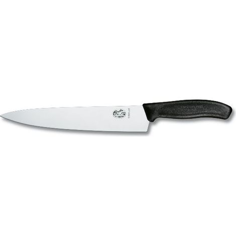 Couteau A Decouper/eminceur 22 Cm Noir - Beligne Et Fils Sas