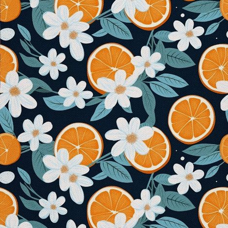 Tela decorativa para exteriores Oxford - Motivo frutal  DX6421 (1/5)