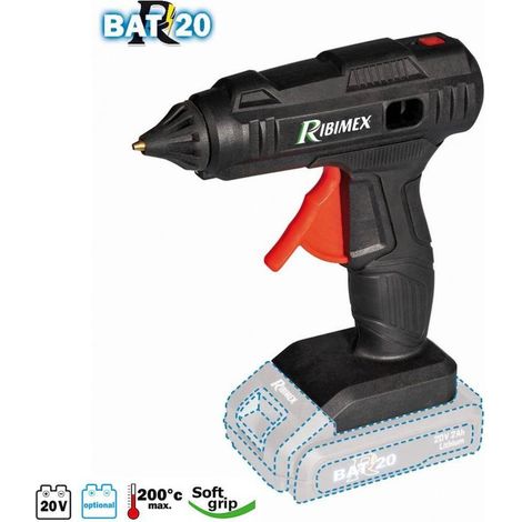 Pistolet à Colle 20V - Avec Batterie 2A et Chargeur - Pratique et Efficace - D-Work